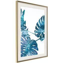 Arkiio Affisch Emerald Monstera [Poster] 20x30 Poster